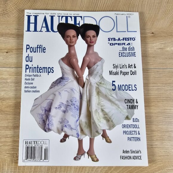 Haute Doll Magazine Misaki Paper Doll Tammy Cindy February 2007 Volume 4 Issue 1 - Picture 2 of 10